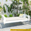 Ensemble de balançoires pour lit simple de véranda, structure de patio en bois d'acacia avec cordes en chanvre pour le jardin, la cour arrière-2066785790