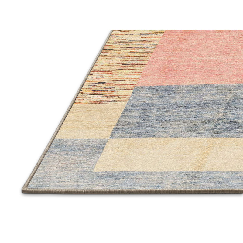 Abstract Indoor Rug, Runner 2' x 5'