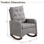 Chaise berçante en tissu Teddy-1293939201