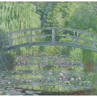 Adhésif décoratif Monet l'étang de nénuphars (1899)