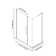 OVE Decors Pasadena 48 In. W X 36 In. D X 74 3/4 In. H Corner Frameless Pivot Shower Door Kit  With Base Pan, 2025