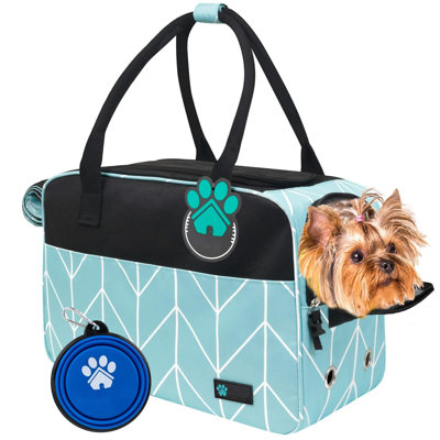 Dog Purse Carrier For Small Dogs, Airline Approved Soft Sided Pet Carrier With Pockets, Ventilated Dog Carrying Bag For Puppy Cat, Dog Travel Supplies -  Tucker Murphy Pet™, 561E46939DB64710AA83909B87B61597