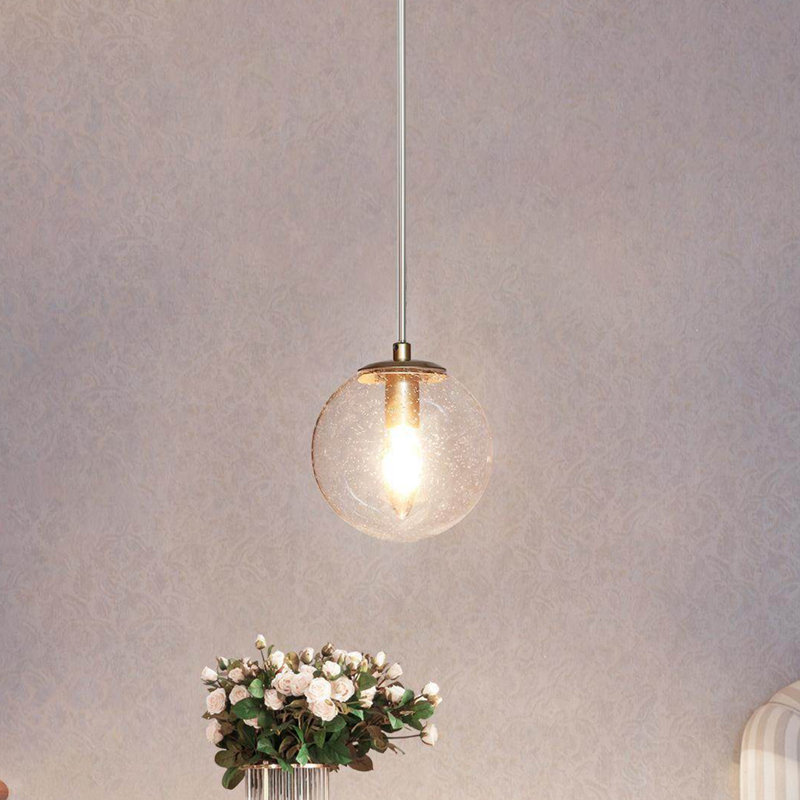 Jarlyn 1 - Light Gold Pendant, Clear