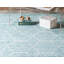 Tapis turquoise Tellaro-40283603