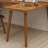 Rosewood L-Shaped Solid Wood desks-108070915-108070914