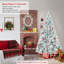 Arbre de Noël artificiel enneigé-1823499909