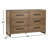 Modica 6 Drawer 60'' W Solid Wood Dresser-166127258