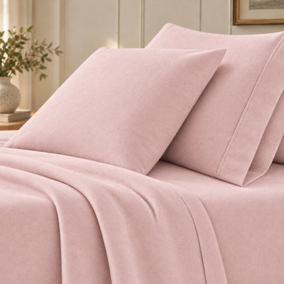 Ensemble de draps 100% flanelle de coton