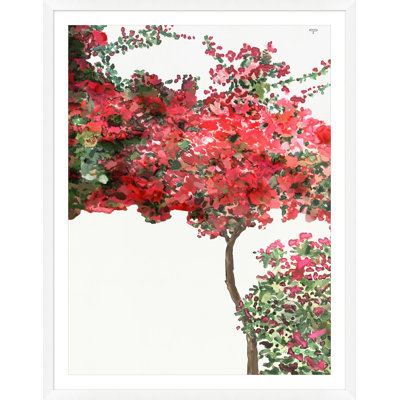 Bougainvillea Tree 2 Print by Nathan Turner