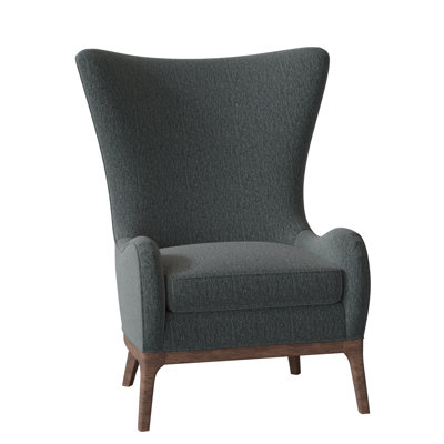 Casper 33" Wide Polyester Wingback Chair