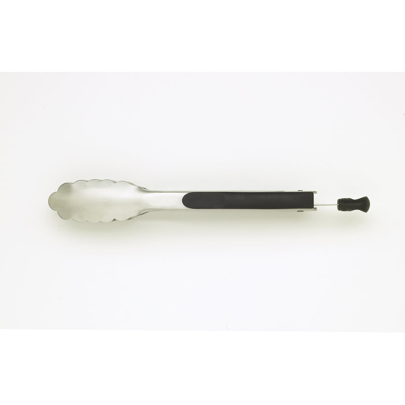 OXO Good Grips Stainless Steel Steel Tongs, 9" L