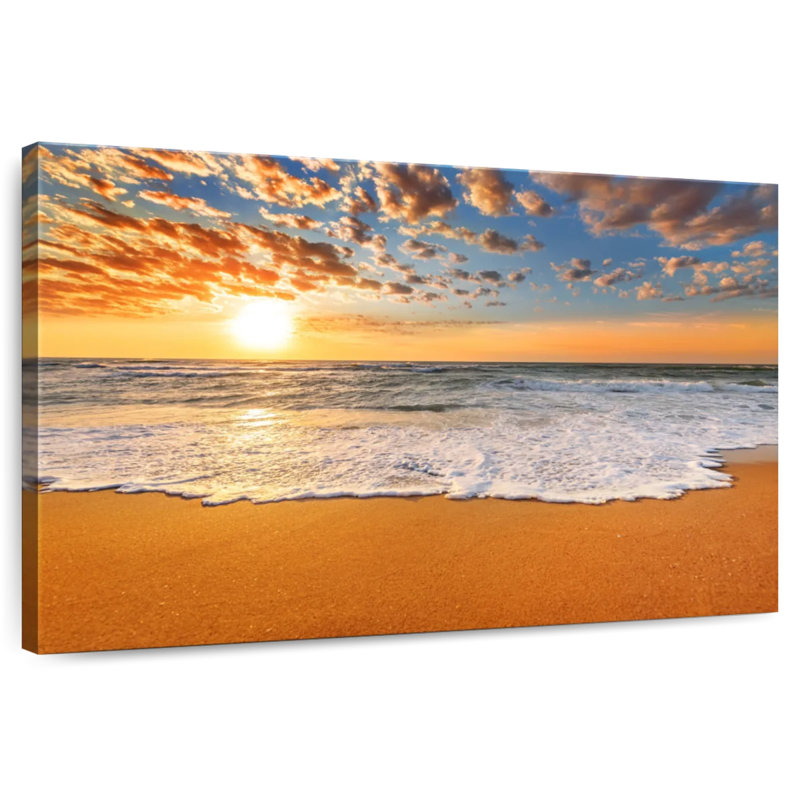 Gillard Ocean Waves Sunrise, H 8 po x l 12 po