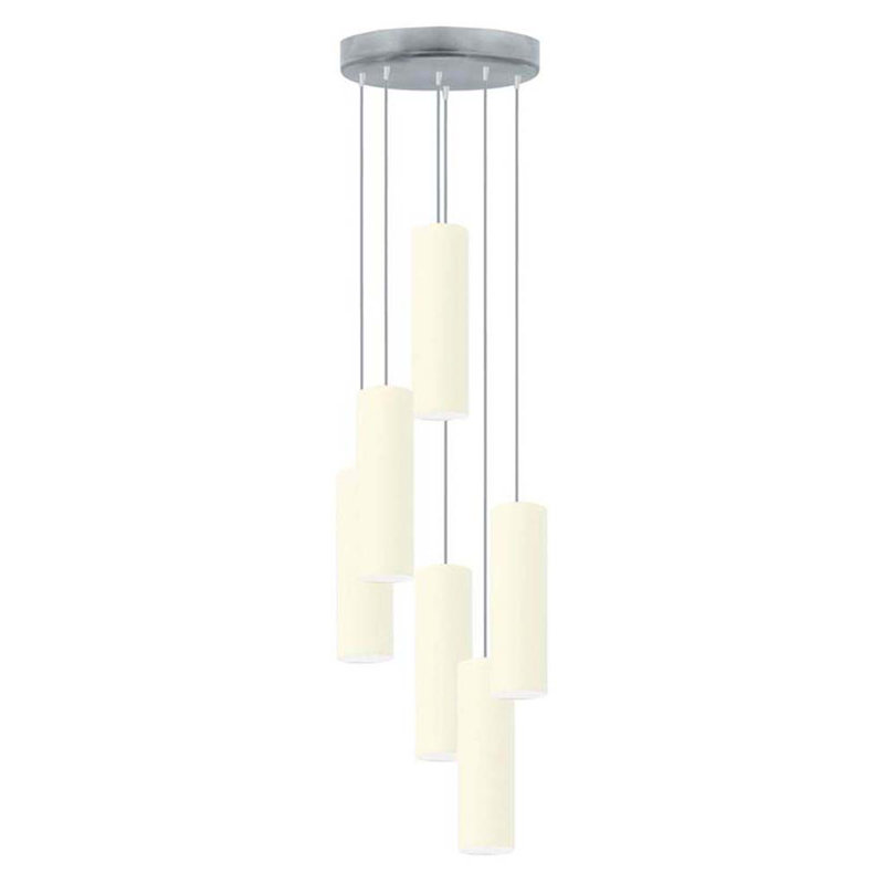 Denegal 6 - Light Cluster Pendant, Beige, Grey