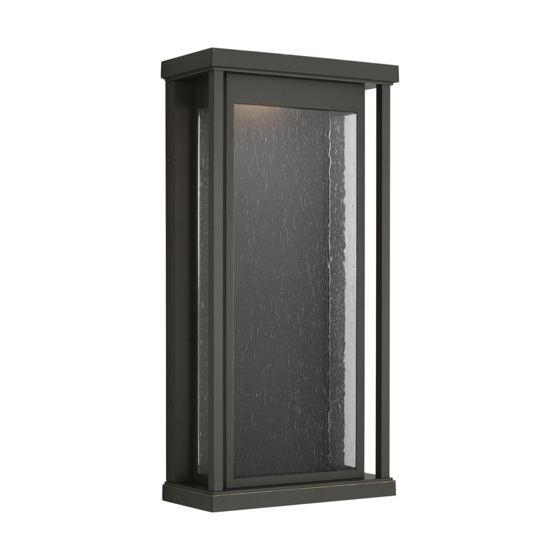 Faywood Large Lantern from Generation Lighting , Antique Bronze, 20" H x 10" W x 4.75" D