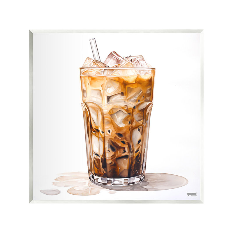 Art mural "Coffee with Milk Swirled" par RB