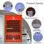 Sauna à deux portes Hemlock Deluxe