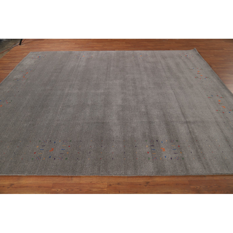Tapis oriental gris Gabbeh 8