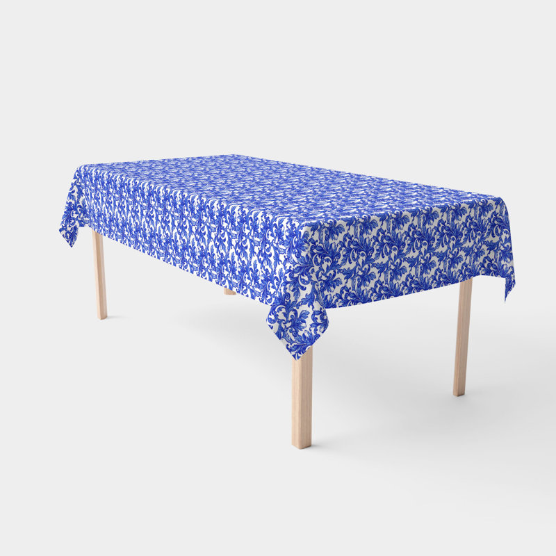 Ikeda Floral Tablecloth, 120" L x 60" W