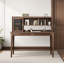 Bureau en noyer avec huche et rangement