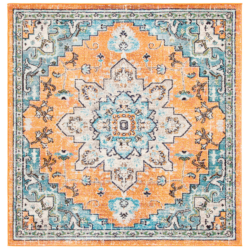 Tapis oriental Yedidalga Performance, Carré 5 pi