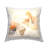 Blush Fluid Abstraction Decorative Printed Throw Pillow Design by Irena Orlov