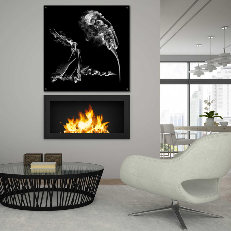 «Fearless Girl», art mural en verre acrylique, L 36 po x H 36 po
