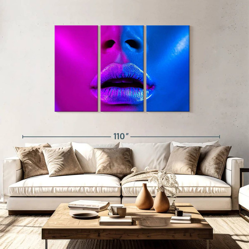 Shuttleworth Ultraviolet Makeup, 48" H x 74" W