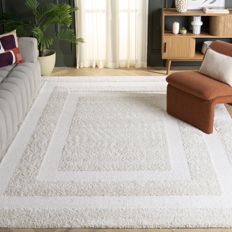 Tolman Solid Colour Area Rug, Rectangle 236 x 305cm