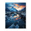 Canada Columbia - Icefield Majesty - horloge murale Canada-99629740