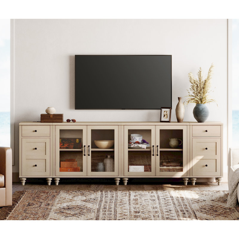 Scarlett TV Stand for TVs up to 85", Beige