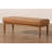 Faux Leather Upholstered Bench