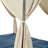 Adjustable Sun Bed With Curtain
