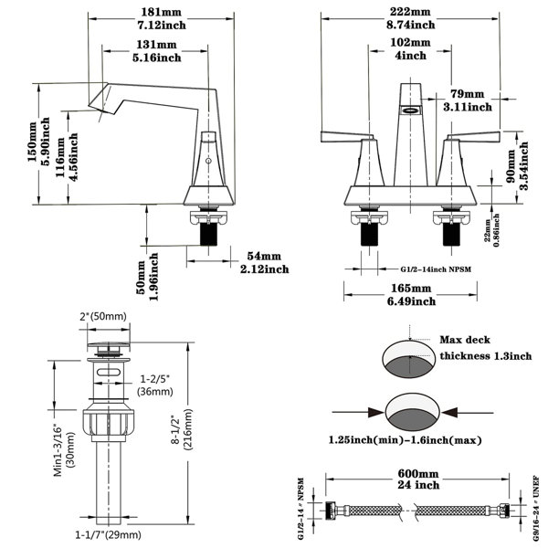 Product Dimensions