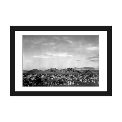 Reproduction de photo sur toile tendue near deces valley national de ansel adams