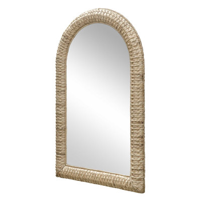  Twisted Seagrass Arch Mirror