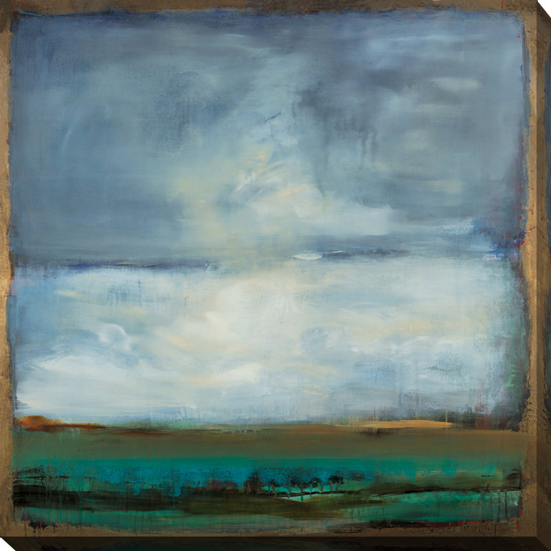 " Shifting Plains ", 18" H x 18" W