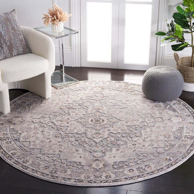 Eternal Performance Oriental Rug, Round 6'7"