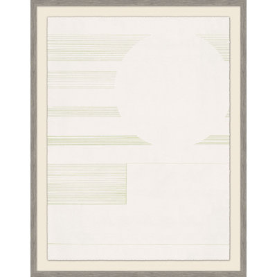 Lines And Circles 1 Print by Mat Sanders