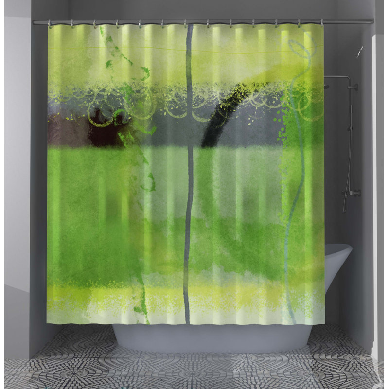 Rideau de douche abstrait Kentrall
