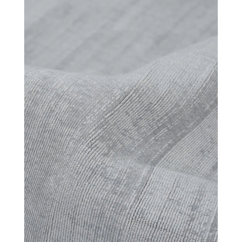 Milo Area Rug in Silver, Rectangle 5' x 8'
