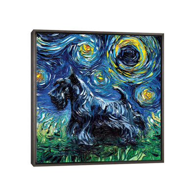 «Scotty Night» par Aja Trêves - reproduction d'art