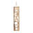 Belmont Wooden Beach Sign Wall Decor with Rope Hanger