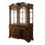 Vaisselier en bois massif avec miroir de 62 po Chateau De Ville