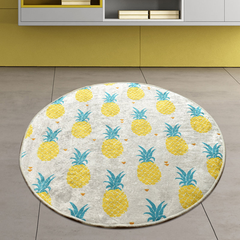 Round Varian Shag 100cm X 100cm Area Rug