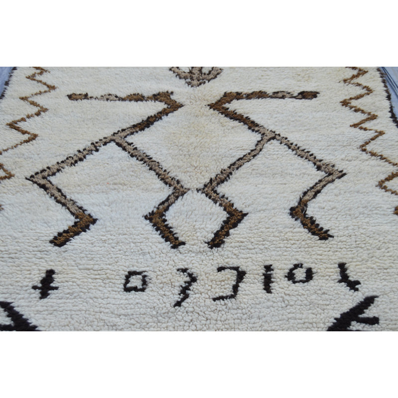 One-of-a-Kind Rectangle 3'6" X 5'9" Hand Knotted Area Rug