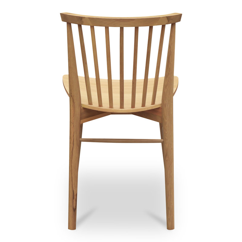 Marley Dining Chair Walnut-Set of Two, Oak
