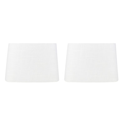 7 in. H Linen Rectangle Wall Sconce Shade