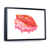 Black Floater Framed Canvas
