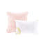 Édredon pour lit simple / simple Blush Blush avec volants et coussins-124539525
