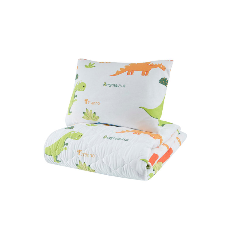 Eversley Cotton No Pattern Bedspread with Pillowcases, White, W225 x L240cm